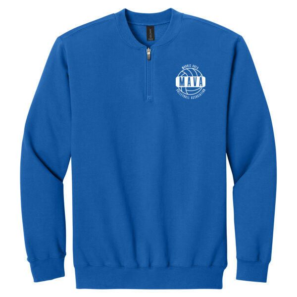 Softstyle ® Midweight Fleece 1/4 Zip Thumbnail