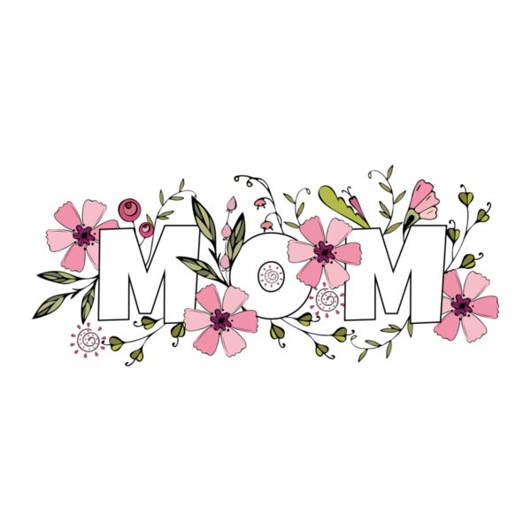 MOM with flowers Thumbnail