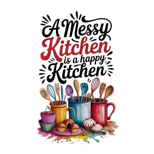 10 a messy kitchen Thumbnail