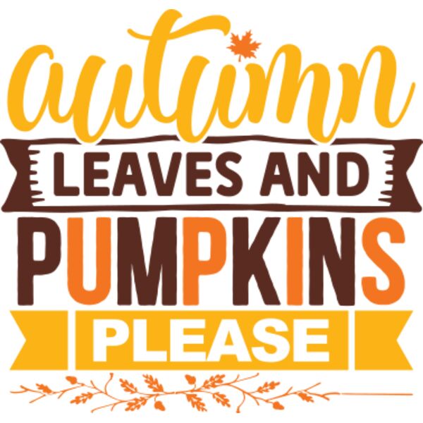 Autumn Leaves and Pumpkins Please Thumbnail